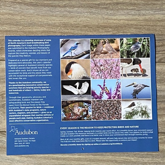 Audubon Photography 2022 16 Month Calendar - Picture 2 of 6